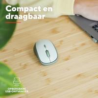 Trust YVI+Funkmaus Muis Draadloos Green - thumbnail