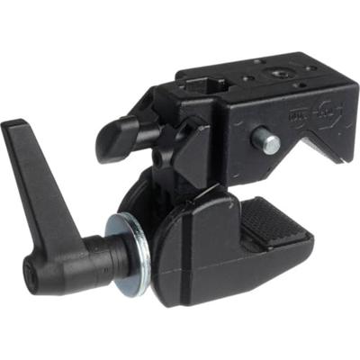 Manfrotto 035 Superklemklem met blisterverpakking, draagvermogen 15 kg, aluminium, zwart
