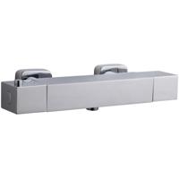 Wiesbaden Rombo Thermostatische Douchemengkraan - Chroom - thumbnail