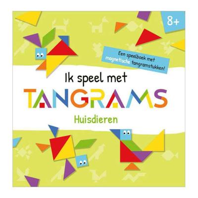 Ballon Ik speel met tangrams: huisdieren
