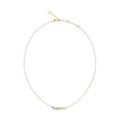 Dames ketting Guess JUBN05066JWYGRHT-U Zilverkleurig