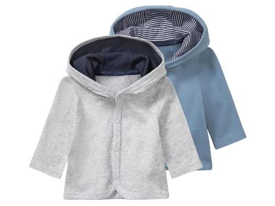 lupilu Baby jas (86/92, Grijs/blauw) lupilu Baby jas (86/92, Grijs/blauw)