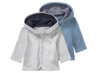 lupilu Baby jas (86/92, Grijs/blauw) - thumbnail