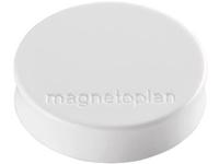 magnetoplan Magneet Ergo Medium (Ø x h) 30 mm x 8 m Rond Wit 10 stuk(s) 1664000 - thumbnail