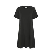Part Two A-lijn jurk JensyPW met plooien zwart - thumbnail