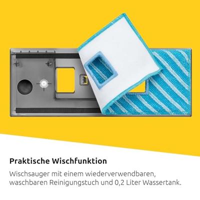 TechniSat TECHNIMAX AS7 0000/7041 Accu-handstofzuiger 25.2 V Incl. accu, Zakloos, Met dweilfunctie TechniSat TECHNIMAX AS7 0000/7041 Accu-handstofzuiger 25.2 V Incl. accu, Zakloos, Met dweilfunctie