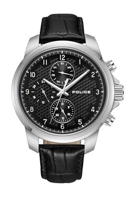 Police PEWJF0021503 Zwart Heren horloge