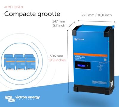 Victron Energy MultiPlus-II 48/3000/35-32 GX Converter 48 V/DC - 230 V/AC