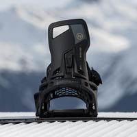 Nidecker Supermatic Snowboardbinding Black S - thumbnail