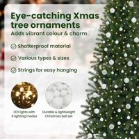 Kunstkerstboom met 300 LED met standaard Groen 240 cm PE en PVC - thumbnail
