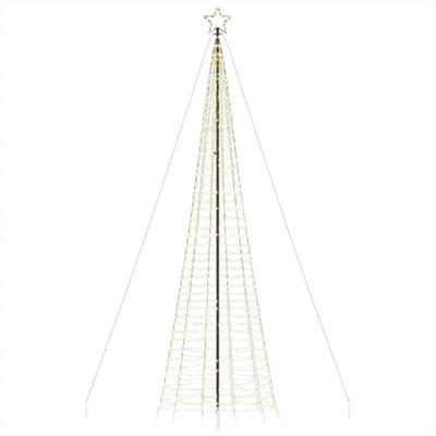 LED-kerstboom met spikes 1534 LEDs warm wit 500 cm