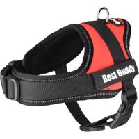 Hondentuig Best Buddy Pluto Rood XXS 32 - 42 cm x 20 mm Flamingo Rood - thumbnail