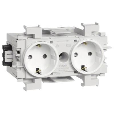 Hager Sonstige Installationstechnik Stopcontact voor Accessoires voor elektroplintsysteem Wit 1 stuk(s) Hager Sonstige Installationstechnik Stopcontact voor Accessoires voor elektroplintsysteem Wit 1 stuk(s)