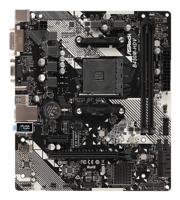 ASRock B450M-HDV R4.0 Moederbord Socket AMD AM4 Vormfactor Micro-ATX Moederbord chipset AMD® B450 - thumbnail