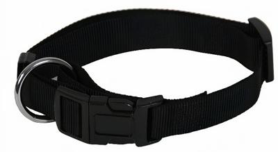 Martin halsband basic nylon zwart Martin halsband basic nylon zwart