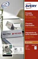 Tafelnaambord Avery L4794-10 120x45mm wit 10 stuks - thumbnail