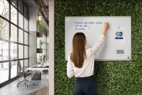 Bi-Office Earth magnetisch whiteboard, emaille bordoppervlak, geanodiseerd aluminium kader, ft 60x45 cm - thumbnail