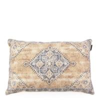 By-Boo Kussen 'River' 40 x 60cm, kleur Geel - thumbnail