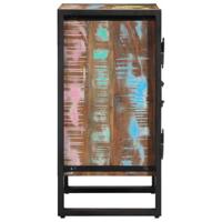 Schoenenkast Multikleur 56 x 35 x 70 cm Massief gerecycled hout - thumbnail