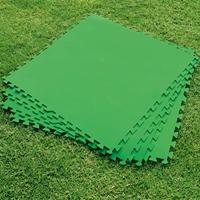 Bestway bodembeschermers 9 st flowclear 5,47 m² groen - thumbnail