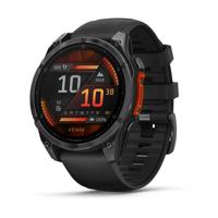 Garmin Fenix 8 3,56 cm (1.4") AMOLED 47 mm Digitaal 454 x 454 Pixels Touchscreen Zwart Wifi GPS - thumbnail