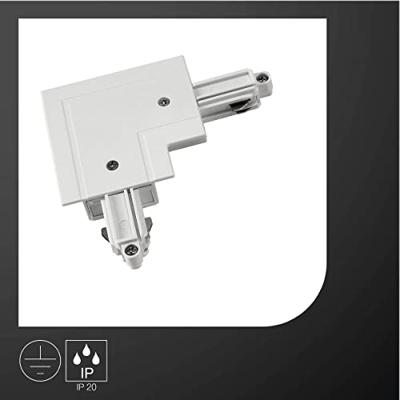 SLV L-Connector 2 1-fase (aarde binnen) - 143261
