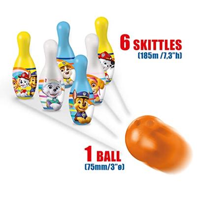 Mondo bowlingset paw patrol, 7dlg.
