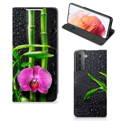 Samsung Galaxy S21 Smart Cover Orchidee