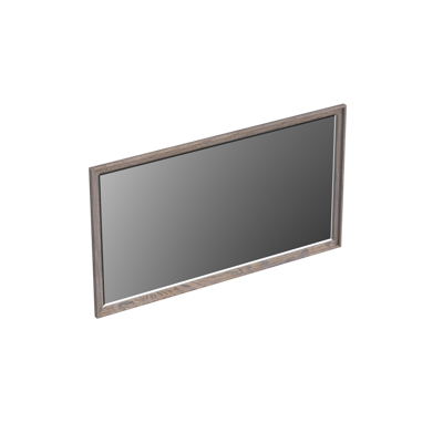 Spiegel Forzalaqua Reno 140x2x80 Cm Eiken Silver Grey