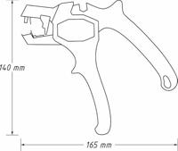 HAZET Kabelstriptang · automatisch 1862N · Lengte: 180 mm - thumbnail