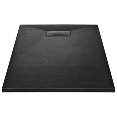 Douchebak 120x70 cm SMC zwart Douchebak 120x70 cm SMC zwart