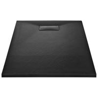 Douchebak 120x70 cm SMC zwart - thumbnail