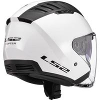 LS2 "of600 copter ii solid" jethelm helmet copter ii soli white gr. l - thumbnail