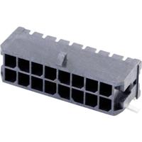 Molex 430451609 Male header, inbouw (standaard) Totaal aantal polen: 16 Rastermaat: 3 mm Inhoud: 1 stuk(s) Tape on Full reel - thumbnail