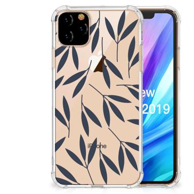 Apple iPhone 11 Pro Max Case Leaves Blue Apple iPhone 11 Pro Max Case Leaves Blue