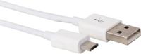 Micro-USB naar USB A 2.0 kabel 2m wit Velleman - thumbnail