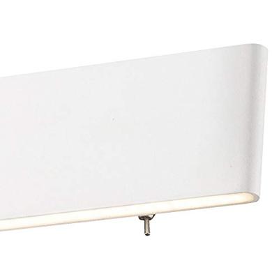 Globo Design wandlampSiegfried S wit met schakelaar - 41751-8W