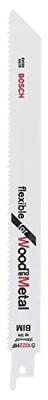 Bosch Professional S1022HF Reciprozaagblad 200mm Flexible for Wood and Metal VE=100 - 2608656636 - thumbnail