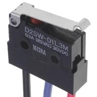 Omron D2SW-01L3M Microschakelaar 30 V/DC 0.1 A 1x aan/(aan) 1 stuk(s) Bag - thumbnail