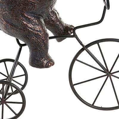 Decoratieve figuren DKD Home Decor Metaal Hars Olifant (30 x 12 x 37 cm)