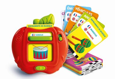 CLEMENTONI - Mijn eerste 100 woorden Tweetalig - Educatief speelgoed - 2 spelmodi: Quiz en ontdekking - Geluiden en kinderliedjes - thumbnail
