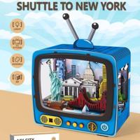 Modelbouw Houten Puzzel New York | 78 Onderdelen Creatief & Educatief - thumbnail