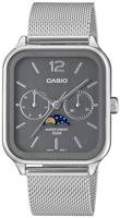 Casio MTP-M305M-8AVER Grijs Zilverkleurig Heren horloge - thumbnail