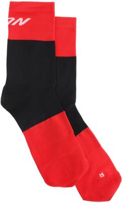 CONWAY sokken "race socks high cut" sock race high cut size 44-47 black/red