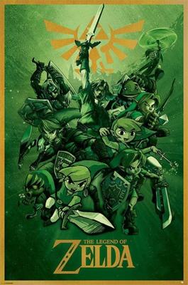 Poster The Legend of Zelda - Link 61x91,5cm