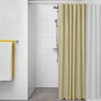 Douchegordijn Exma basic Beige PVC 140 x 180 cm - thumbnail