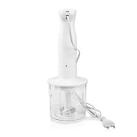 Nedis KAHB120CWT Staafmixer 400 W Snelheidsinstellingen: 2-snelheid Hakmachine Wit - thumbnail