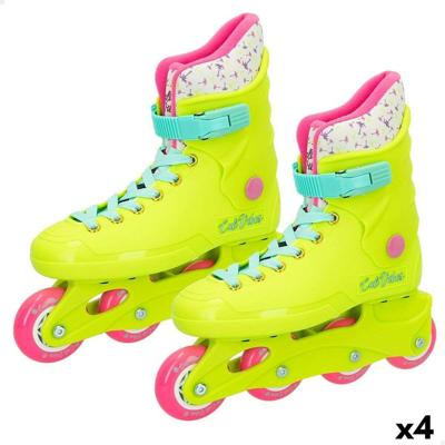 Inline Skates Colorbaby Geel 36-37 (4 Stuks) Inline Skates Colorbaby Geel 36-37 (4 Stuks)