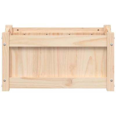 Plantenbak 60x31x31 cm massief grenenhout