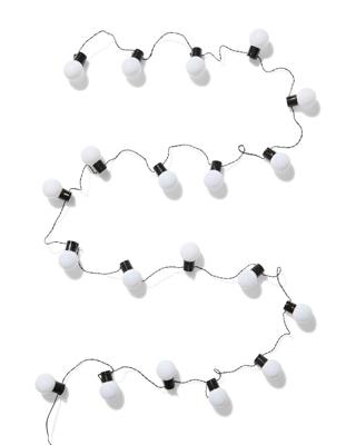 HEMA Lichtsnoer solar 7m met 20 lampjes wit voor buiten